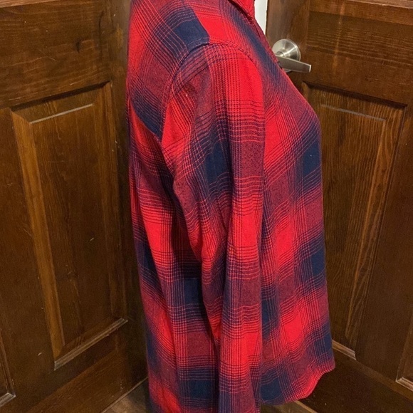 Madewell Classic Plaid Long Sleeve Flannel - Picture 4 of 6